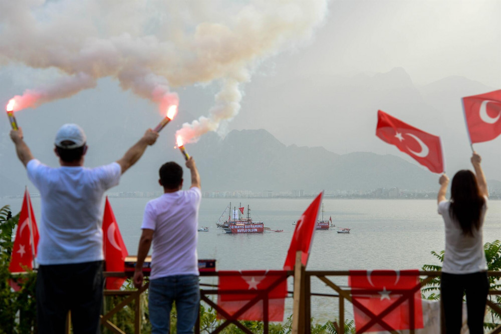 ''19 Mayıs'' tüm Türkiye'de böyle kutlandı!