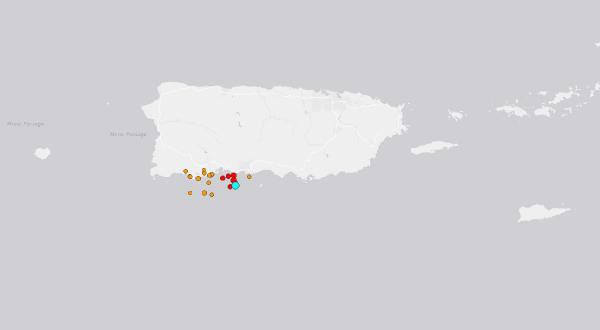 Porto Riko’da 5.5 büyüklüğünde deprem - Resim : 1