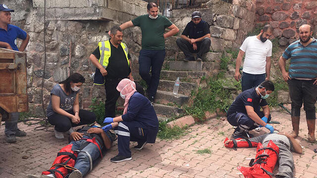 Kayseri'de freni boşalan kamyon dehşet saçtı: 5 yaralı