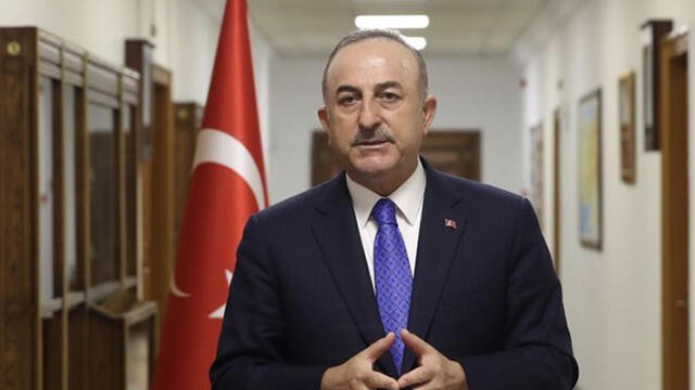 Çavuşoğlu, Irak Başbakanı Kazımi ile bir görüşme gerçekleştirdi
