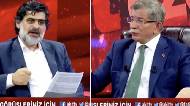 Canlı yayında kıyamet koptu! Davutoğlu ile Karahasanoğlu birbirine girdi