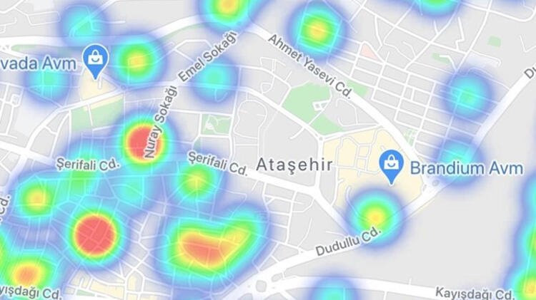 İşte ilçe ilçe İstanbul'un koronavirüs risk haritası