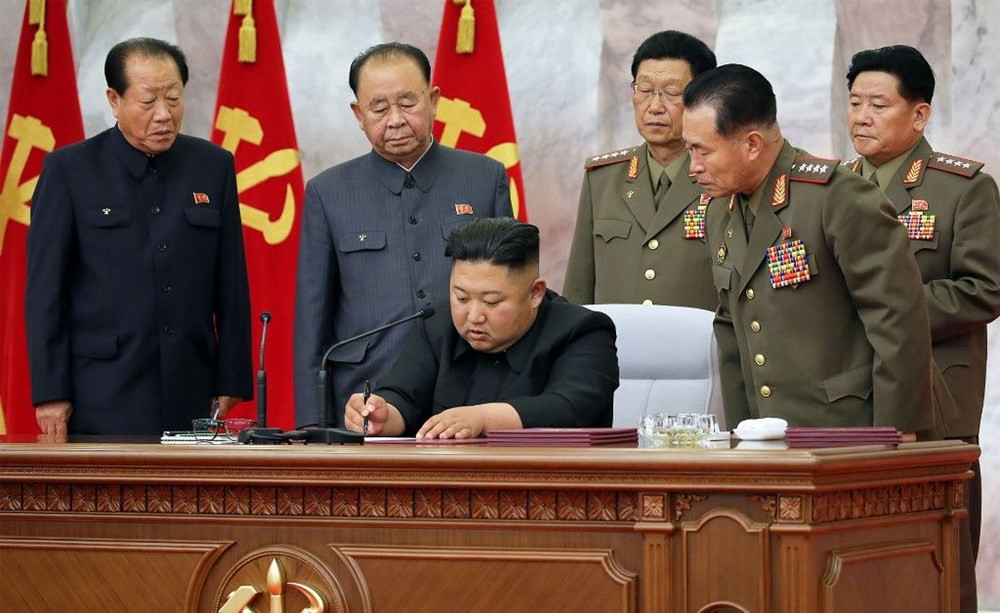 Kim, nükleer cephane toplantısında ortaya çıktı
