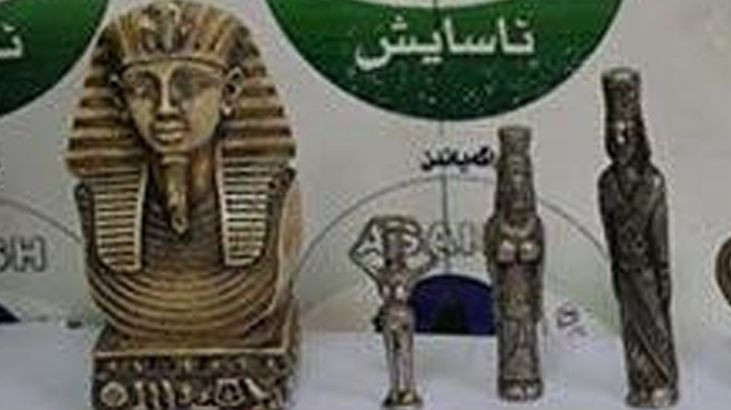Irak'ta 5 bin adet sikke ve 7 tarihi eser ele geçirildi