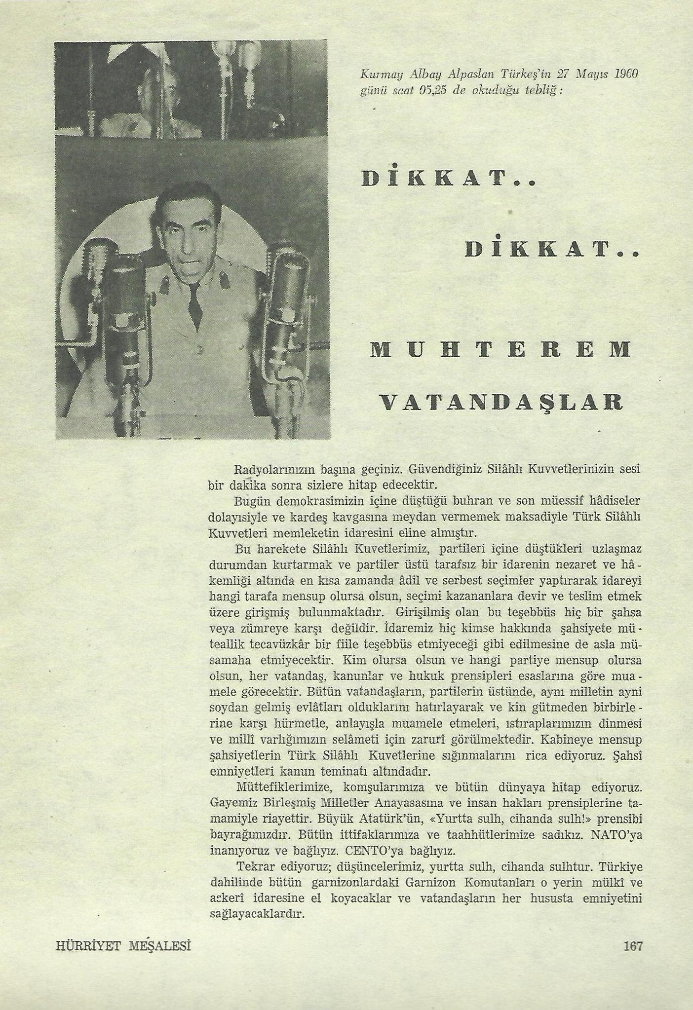 27 Mayıs 1960 darbesinin arşivi 60'ıncı yılında gün yüzüne çıktı!