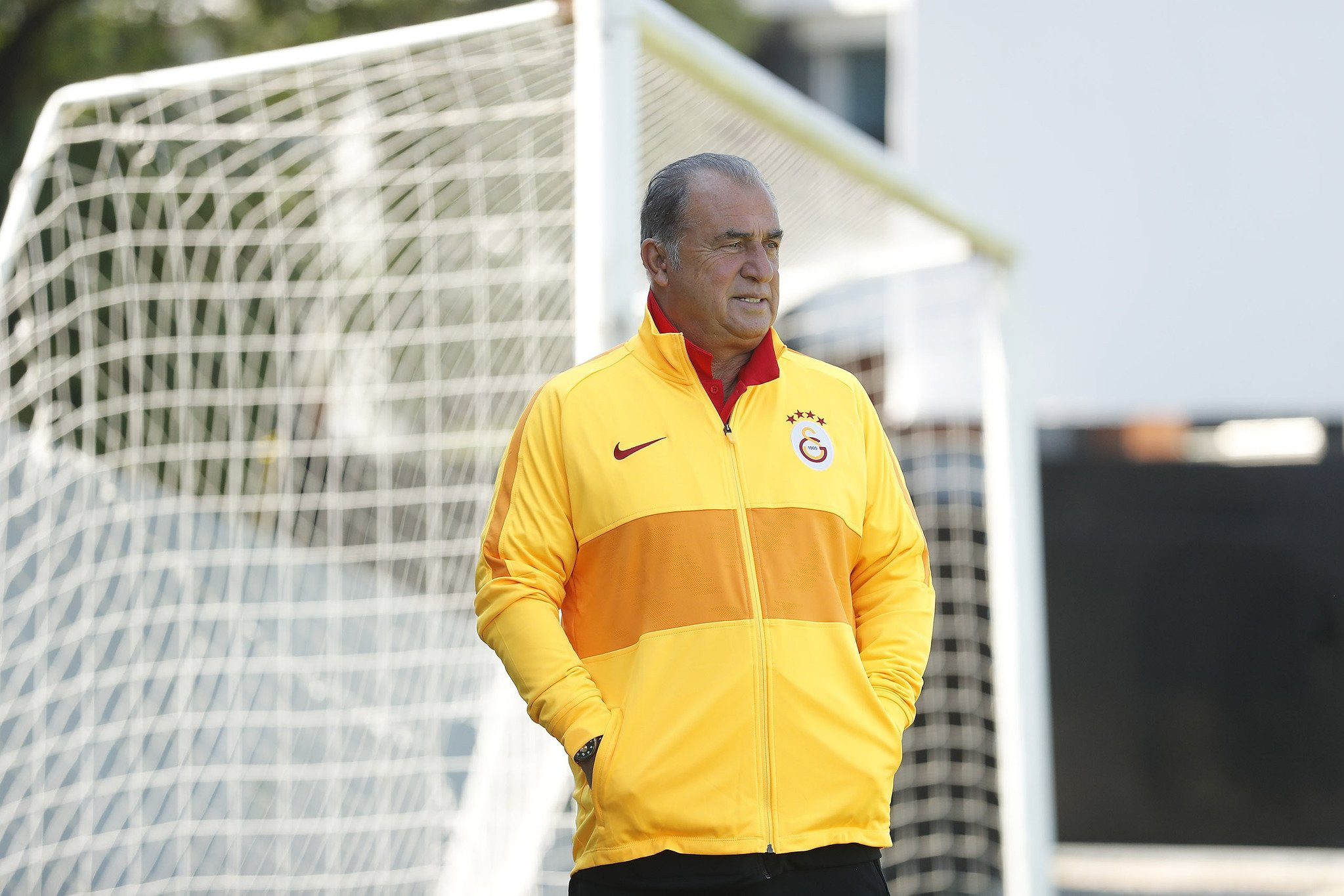 Galatasaray antremanda vites büyüttü