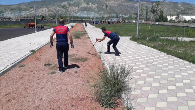 Parkta görülen yılan panik yarattı