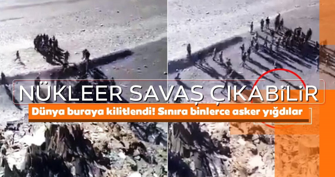 Sınıra binlerce asker yığdılar!