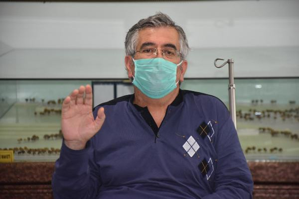 Türkiye'de immün plazma tedavisinin ilk uygulandığı hasta taburcu oldu