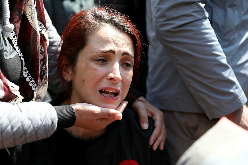 Şehide son veda yürek burktu!