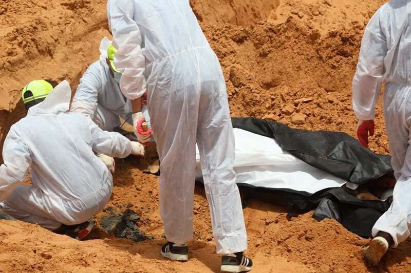 Libya'da Hafter vahşeti! Katletilen sivillere ait toplu mezar bulundu - Resim: 4