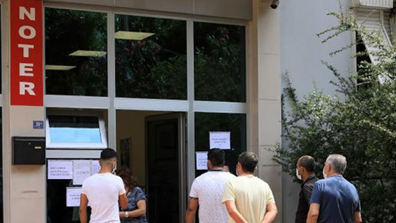 Noterlere akın var! Krediyi alan soluğu orada aldı