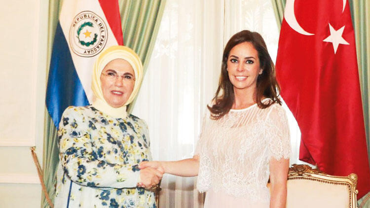 Paraguay First Lady'si, Emine Erdoğan'dan yardım istedi