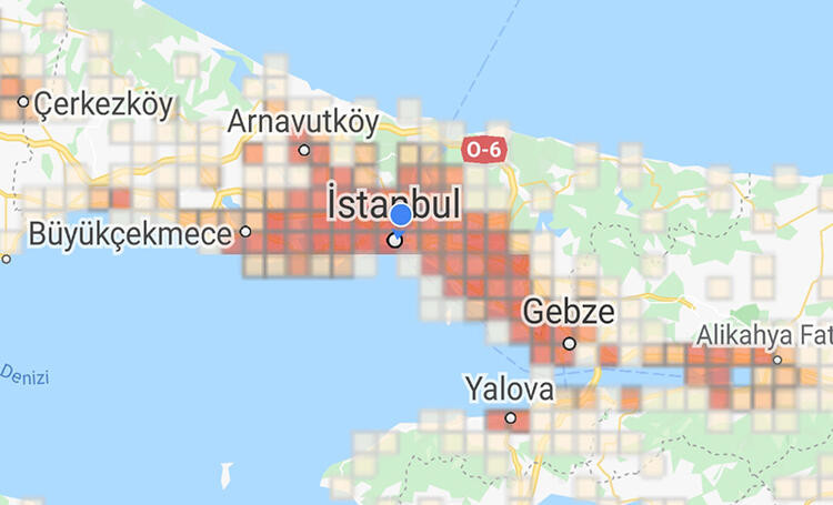 İşte İstanbul'un güncel koronavirüs haritası! İlçe ilçe son durum