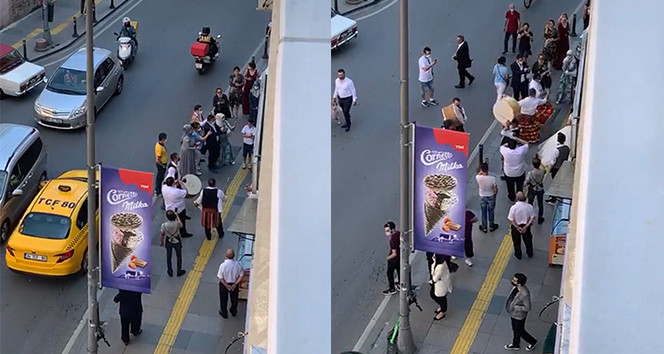 İstanbul'da yine skandal görüntü: Koronavirüs yokmuş gibi...