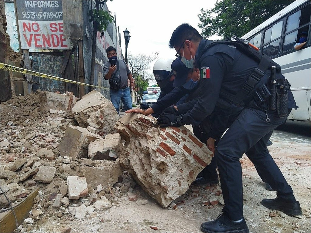 Meksika'da 7,5 şiddetinde deprem