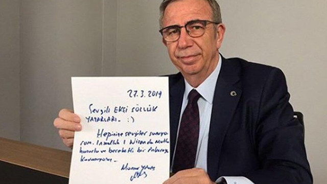 Mansur Yavaş Ekşi Sözlük yazarı oldu