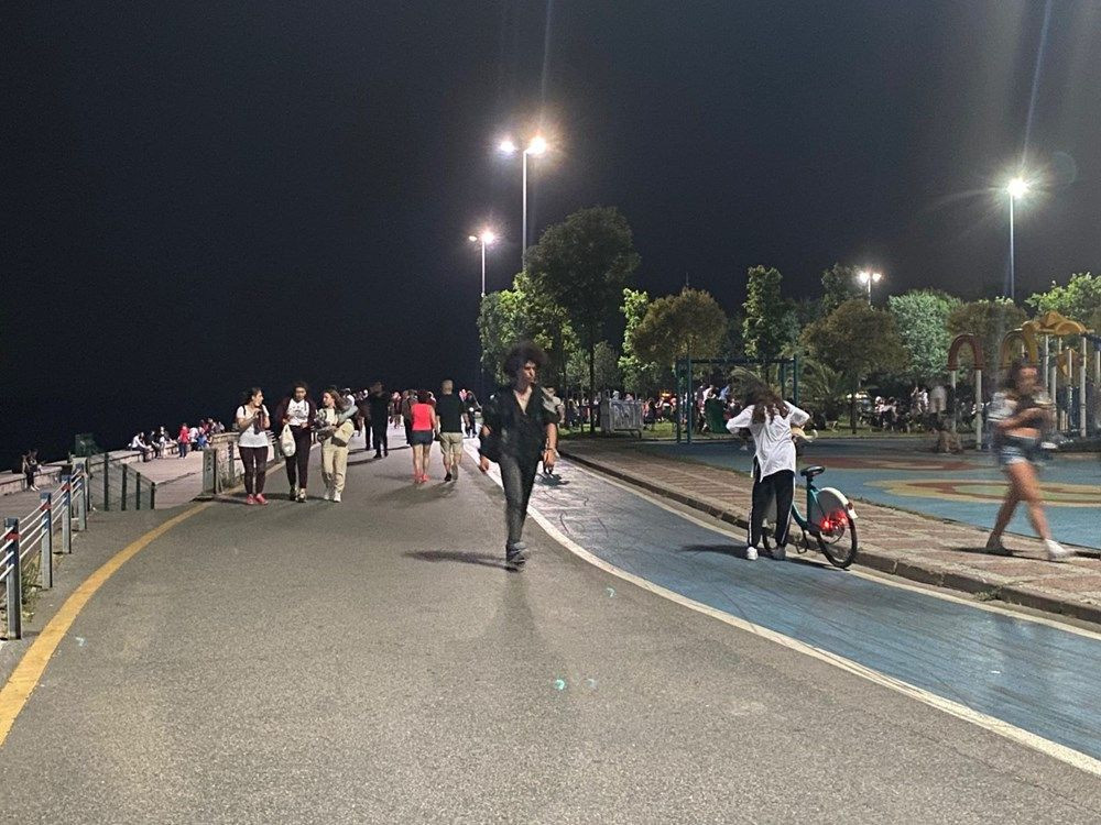 Caddebostan Sahili'nde maske denetimi