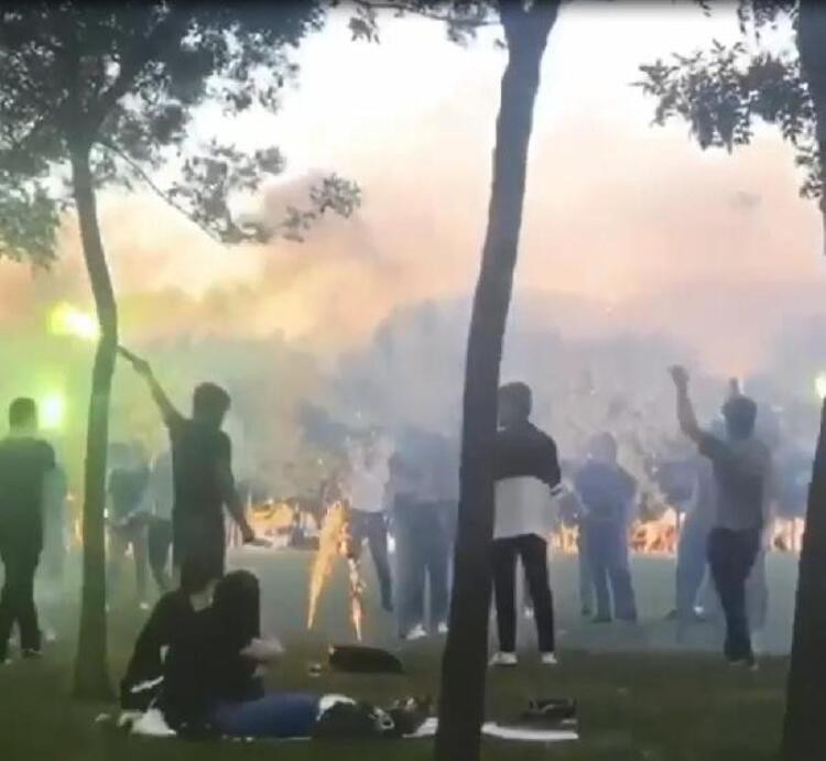 Gençler tedbirleri hiçe saydı!