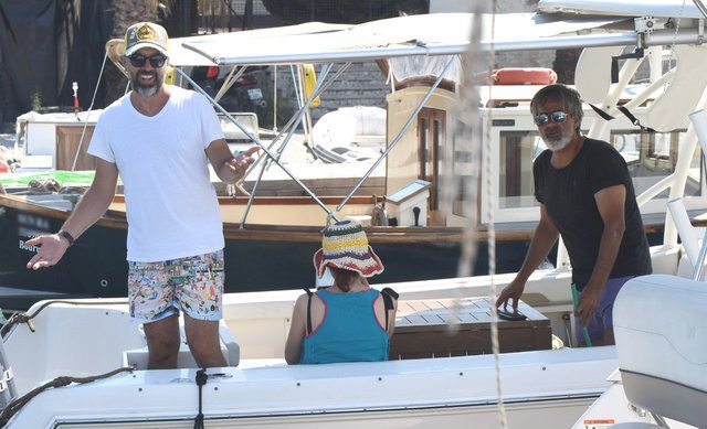 Seda Güven ile eşi Ali Güzel'in Bodrum tatili