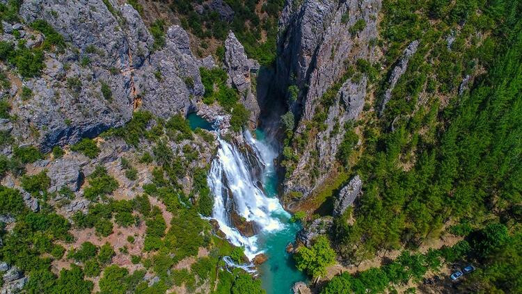 Türkiye'nin yeni cenneti böyle görüntülendi