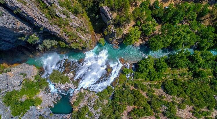 Türkiye'nin yeni cenneti böyle görüntülendi