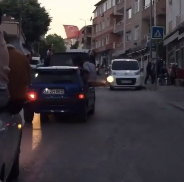 Asker uğurlama eğlencelerinde şoke eden görüntüler
