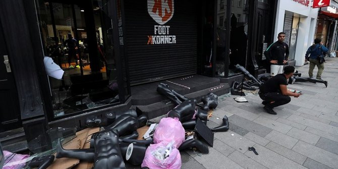Korkutan gelişme! Avrupa'ya da sıçradı: Lüks mağazalar yağmalandı