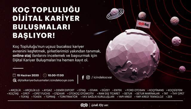 Koc Toplulugu Dijital Kariyer Bulusmalari Icin Kayitlar Basladi Guncel