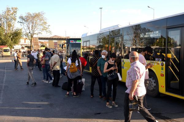 Minibüs şoförleri ve yolcuların ''ayakta yolcu'' tartışması