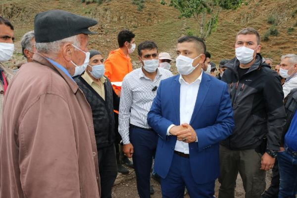 Van Erciş'te sel felaketi! 1 ayı telef oldu
