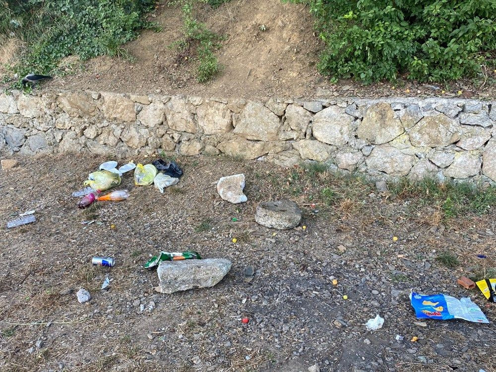 Beykoz sahilinde isyan ettiren görüntü