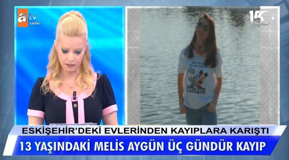 Müge Anlı 13 yaşındaki kayıp Melis Aygün'ü arıyor!