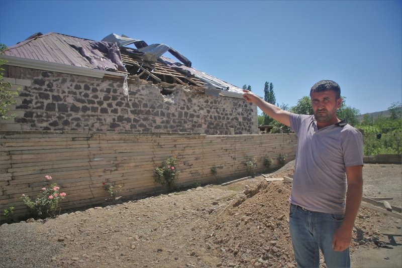 Ermenistan ordusundan alçak saldırı