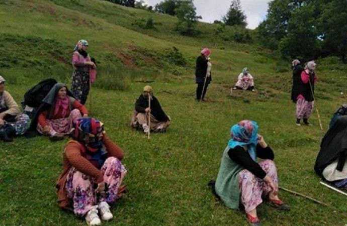 Maden şirketine karşı direnen 12 kadın gözaltına alındı
