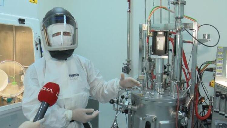 Kovid-19 aşısı ve ilaç çalışmaları yapılan tesis ilk kez görüntülendi