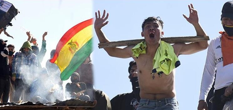 Bolivya alev alev! Hapishanede isyan çıktı