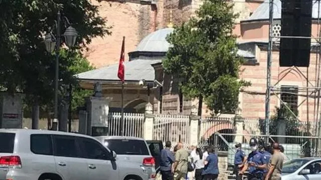 ABD’nin Ankara Büyükelçisi'nden Ayasofya ziyareti