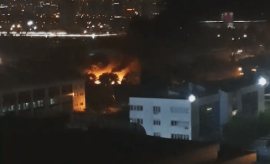 Ankara’da korkutan yangın!