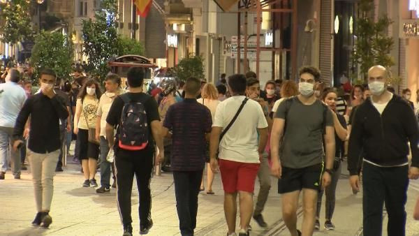 Maçka Parkı ve İstiklal Caddesi'nde yoğunluk