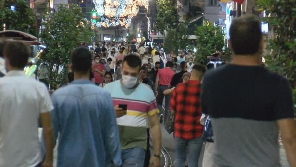 Maçka Parkı ve İstiklal Caddesi'nde yoğunluk