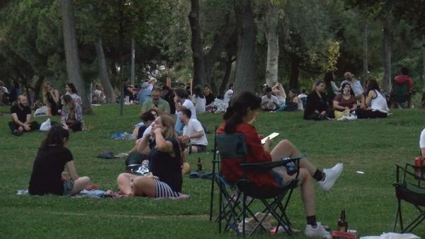 Maçka Parkı ve İstiklal Caddesi'nde yoğunluk