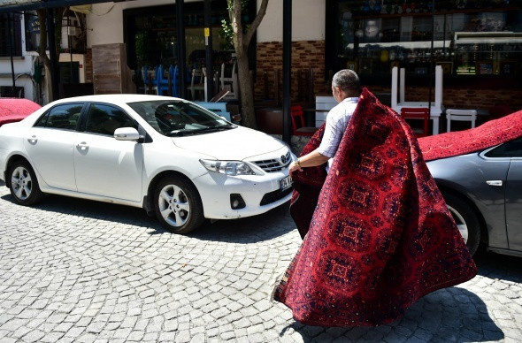 Sultanahmet esnafından koronavirüs için ilginç tedbir