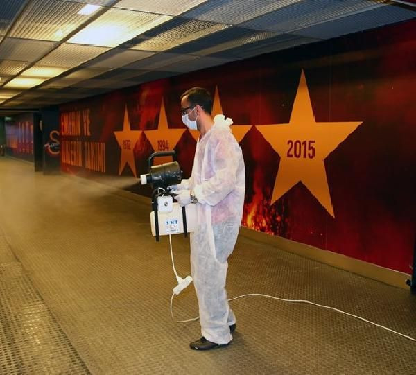Türk Telekom Stadı derbiye böyle hazırlanıyor