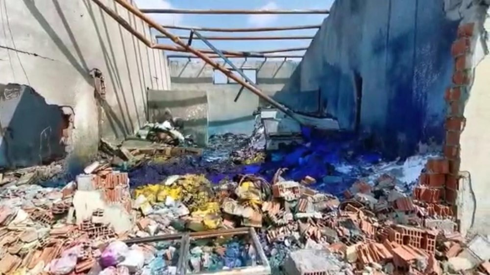 Sakarya'daki patlamayla ilgili yeni görüntüler ortaya çıktı