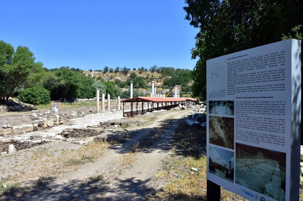 Antik kentte 1720 yıllık fiyat listesi!