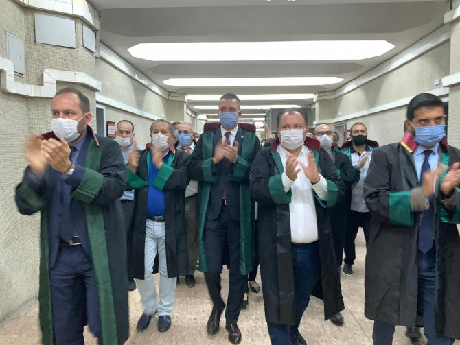 Ankara Adliyesi'nde ''çoklu baro sistemi'' eylemi