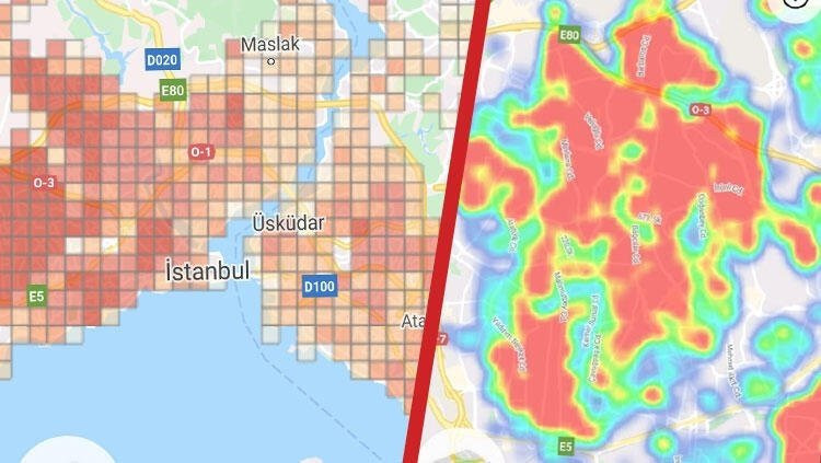 İşte İstanbul'un koronavirüs risk haritası