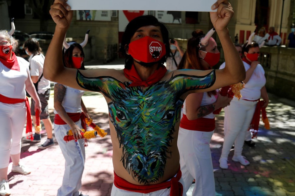 Boğa güreşleri ile ünlü San Fermin Festivali, korona nedeniyle iptal edildi