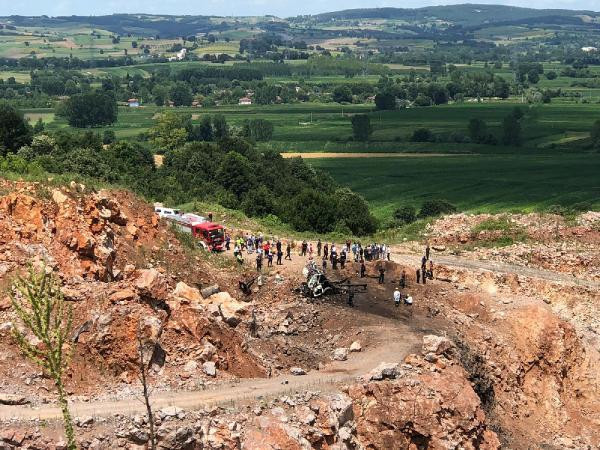 Sakarya'daki patlamadan ilk görüntüler